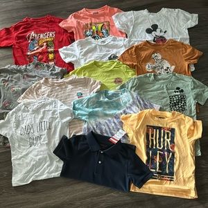 Little boys T shirt lot